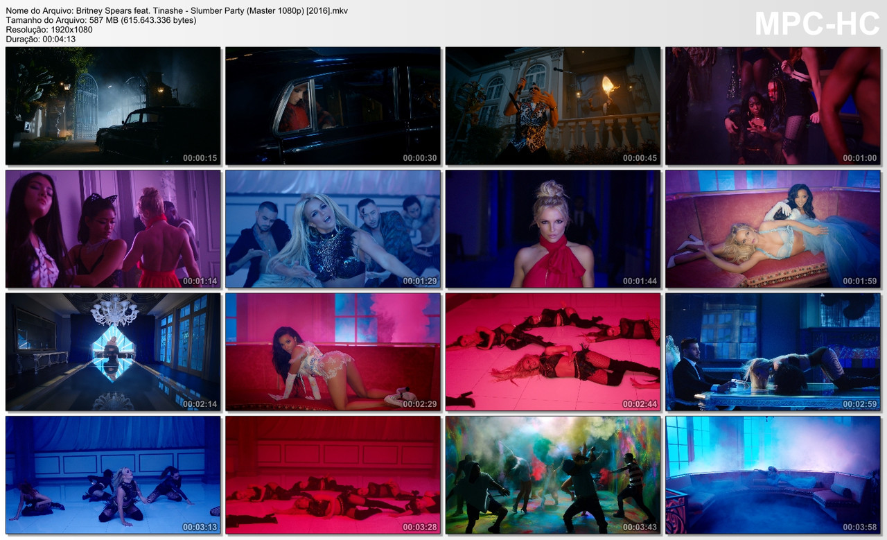 Britney Spears feat. Tinashe - Slumber Party (Master 1080p) [2016]