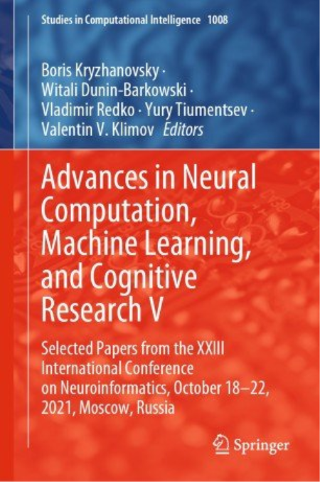 Advances in Neural Computation, Machine Learning, and Cognitive Research V by Boris Kryzhanovsky