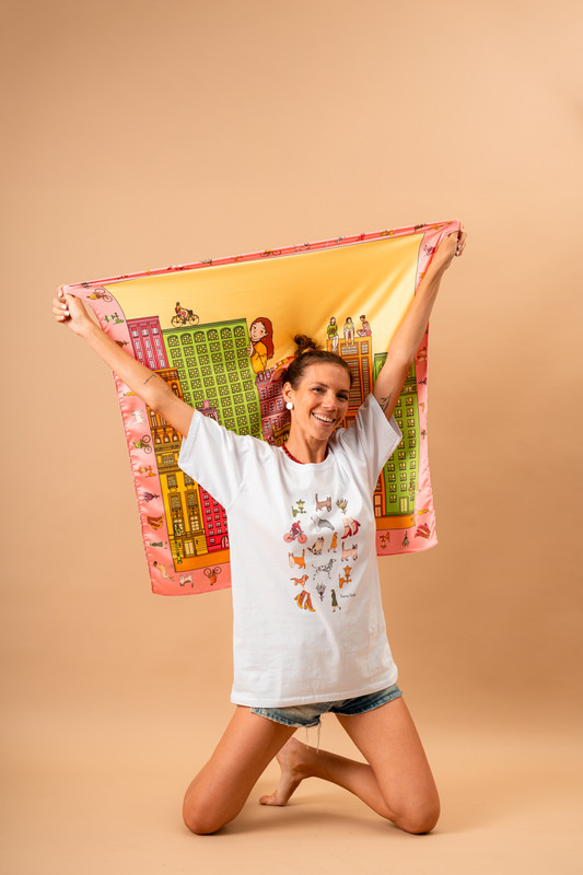 Pa&ntilde;uelo Manhattan de D&iacute;a - Foto 1