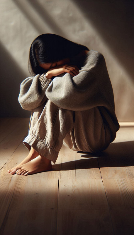 Minimalist abstract body pose