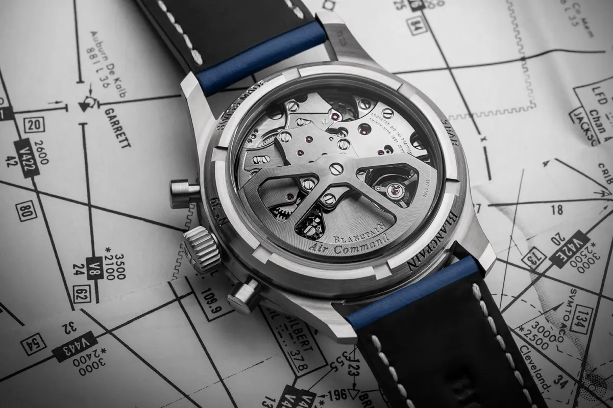 blancpain chronograph tit back