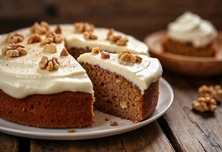 Banana Walnut Cake Recipe 