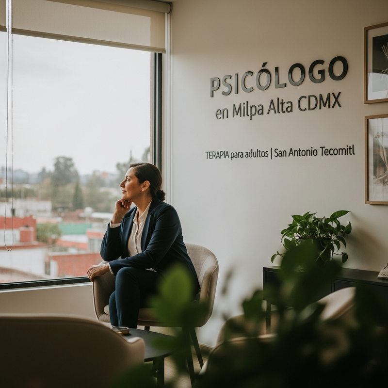 Adulto en proceso de reflexión