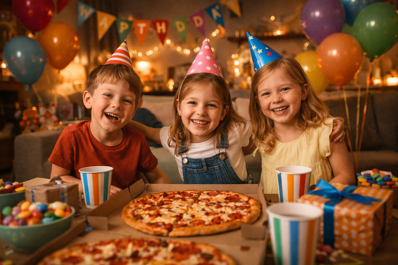 Детский праздник дома