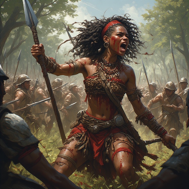Africa-World-girl-warrior-hold-(5)