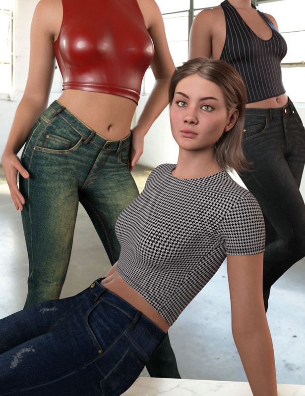 Texture Expansion for 10-in-1 Casual Wardrobe for Genesis 9