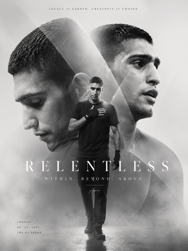 Example result for: Triple Exposure: Luxury Editorial Poster Portrait Prompt