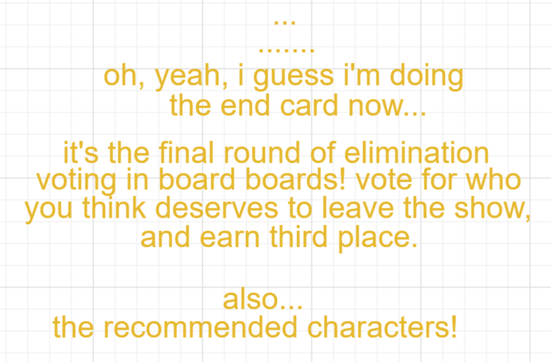A panel from The Prime Number Few, episode eight of the Board Boards object show by Furretwalk/WalkingFurret.