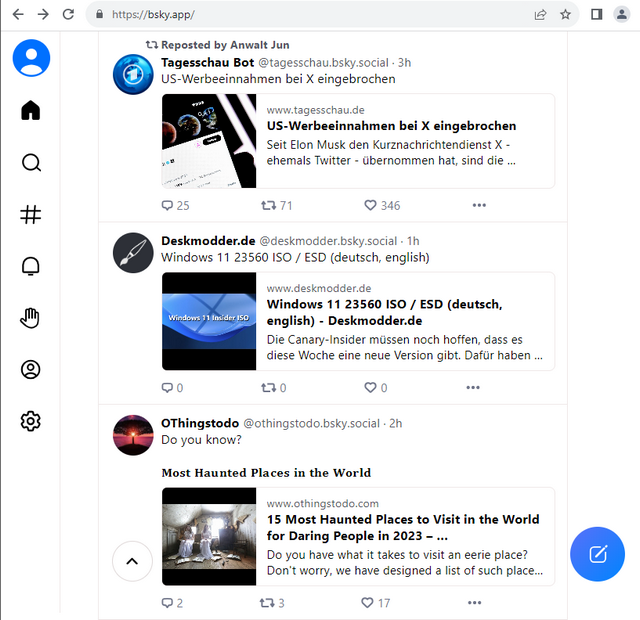 Günter Born auf BlueSky Günter Born auf BlueSky