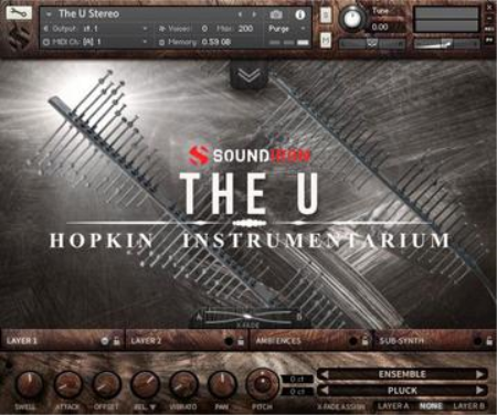 Soundiron Hopkin Instrumentarium The U v1.0 KONTAKT