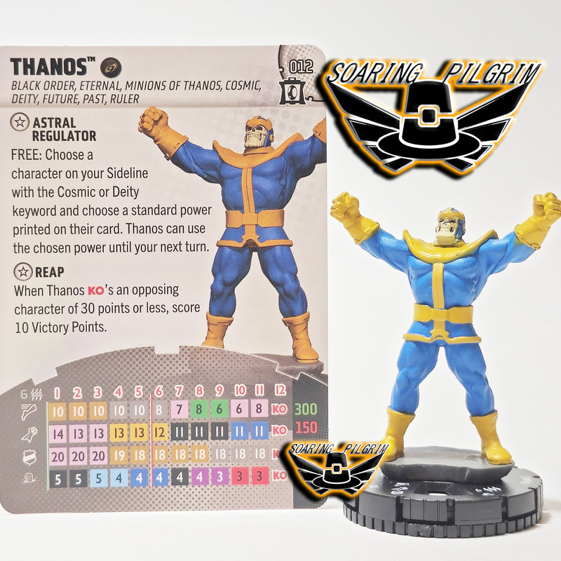 Marvel Heroclix THANOS - 012 - COMMON Collector's Trove Set | eBay