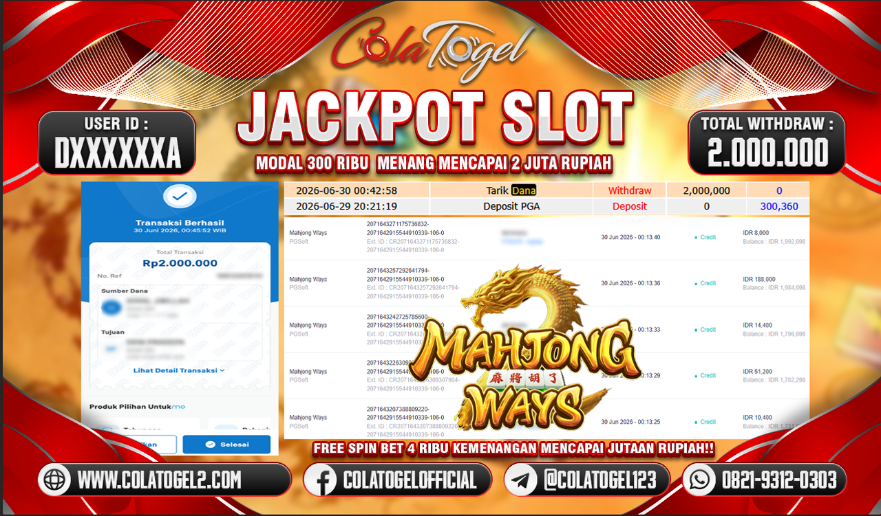JACKPOT SLOT GACOR!!