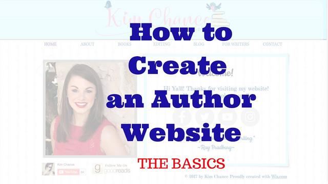 How to Create an Author Website How to Create an Author Website