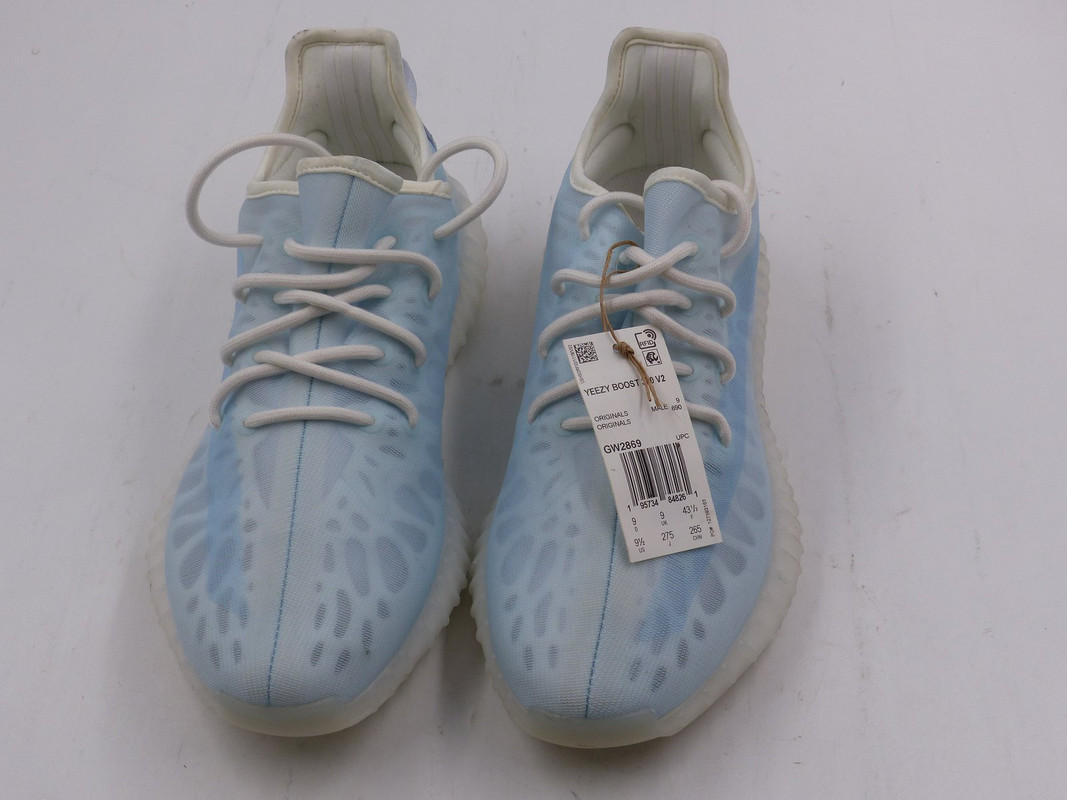 ADIDAS YEEZY BOOST 350 V2 MONO ICE 9 1/2 EUR 43 1/3 | MDG Sales, LLC