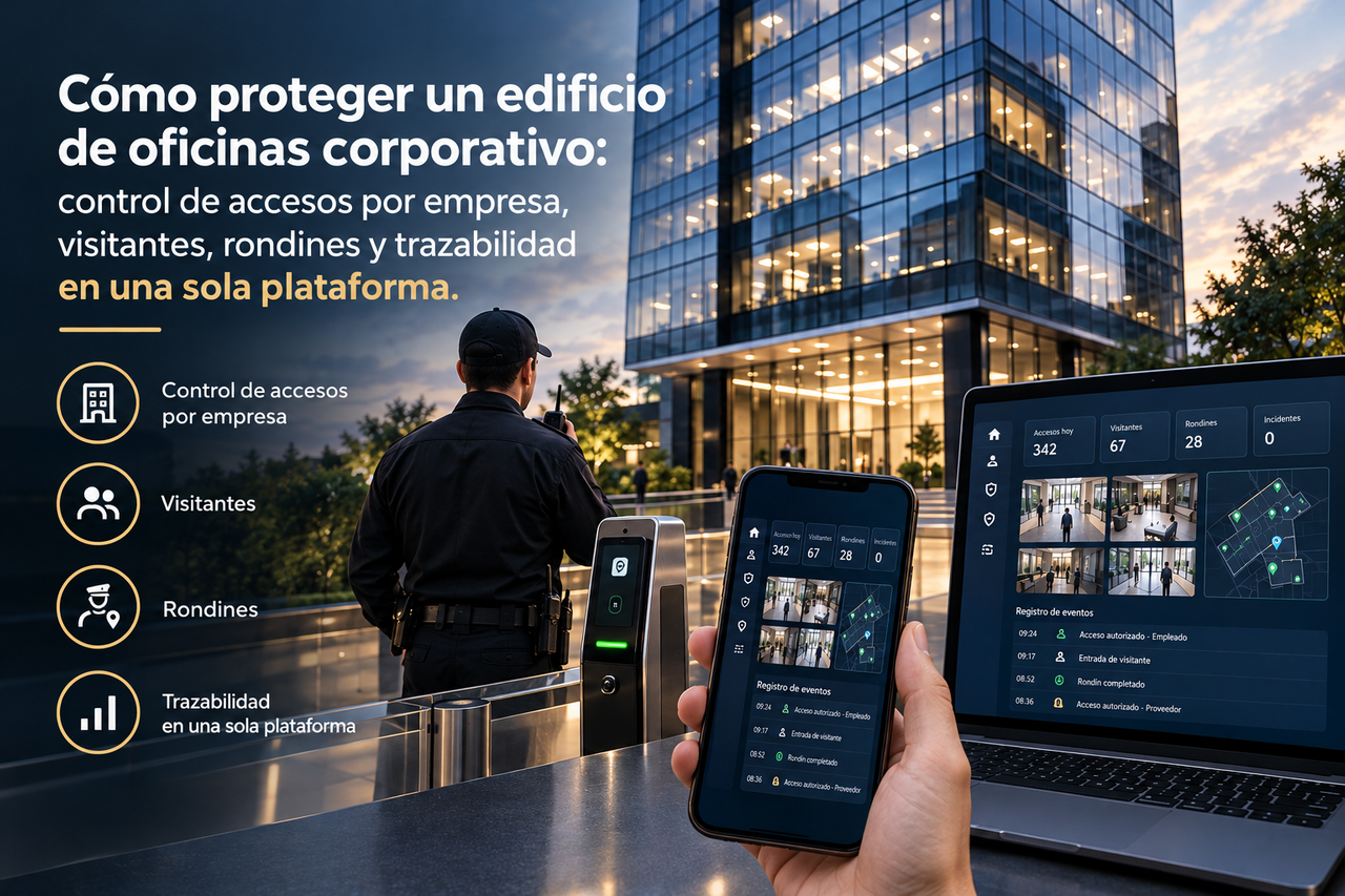 Seguridad en Edificios de Oficinas: Guía 2026 │ HSAFE