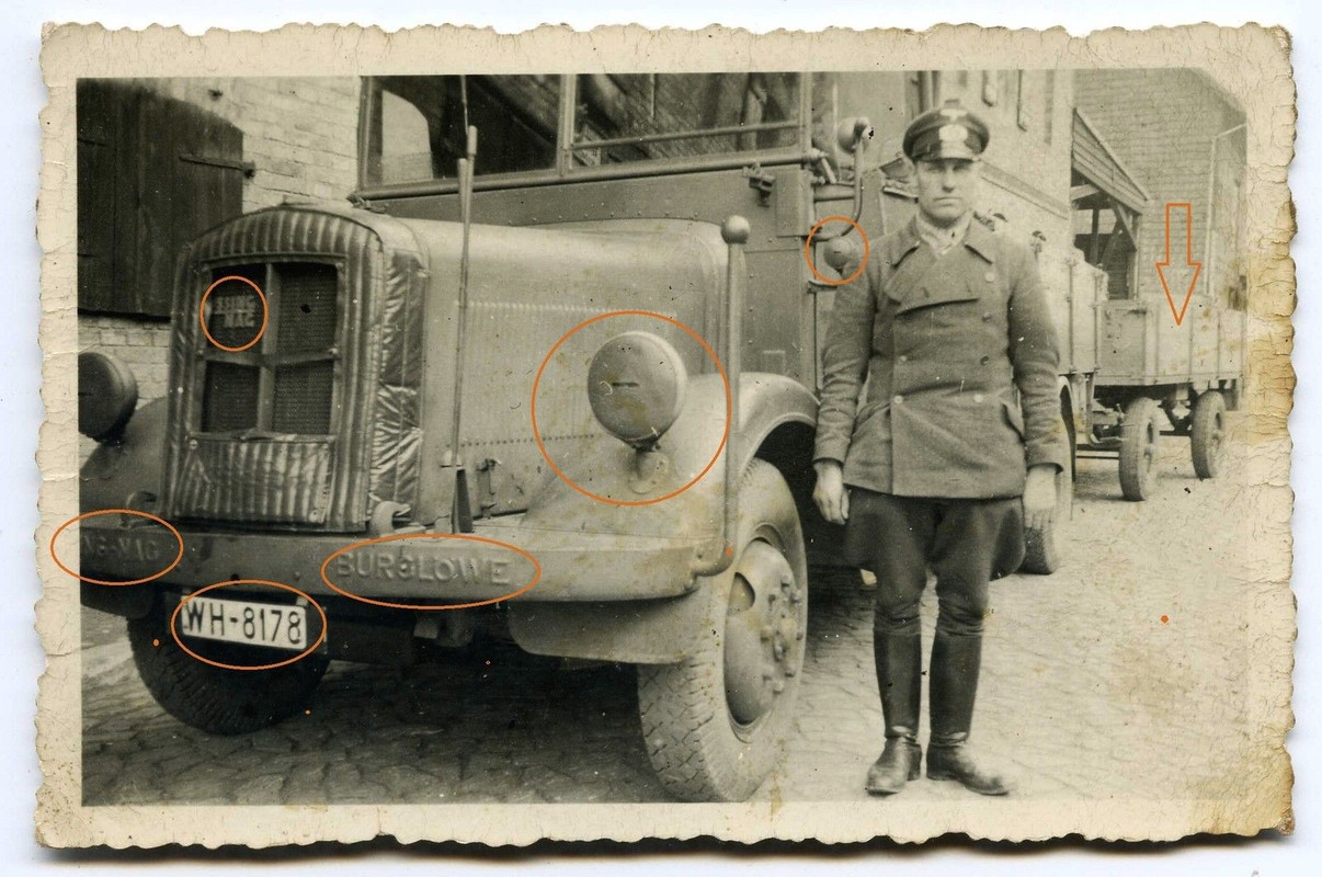 LKW BÜSSING- NAG BURGLÖWE KENNZEICHEN WH - 8178 