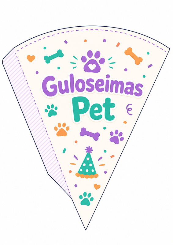 Exemplo de kit pet imprimível