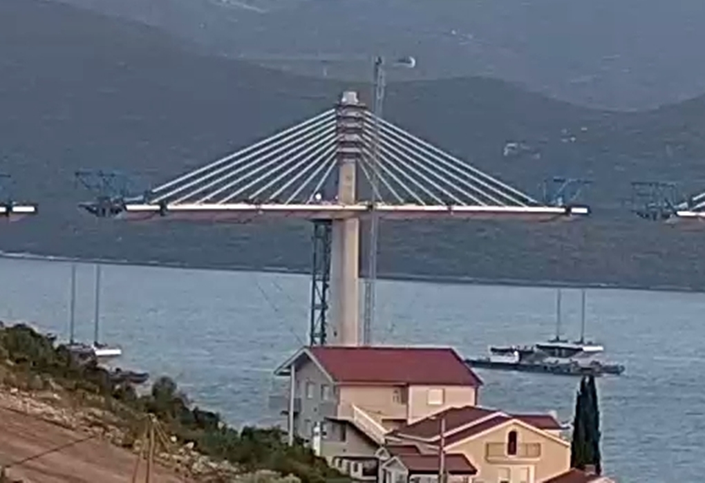 New China TV: China-constructed Peljesac Bridge progressing at speed in Croatia - Page 26 2