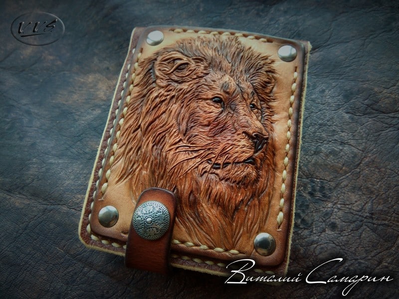 кошелек лев м1