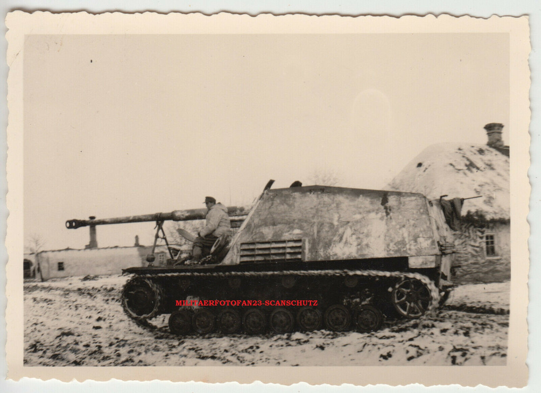 WH Panzerjäger Sturmgeschütz Hornisse Kampfeinsatz Ostfront 1943