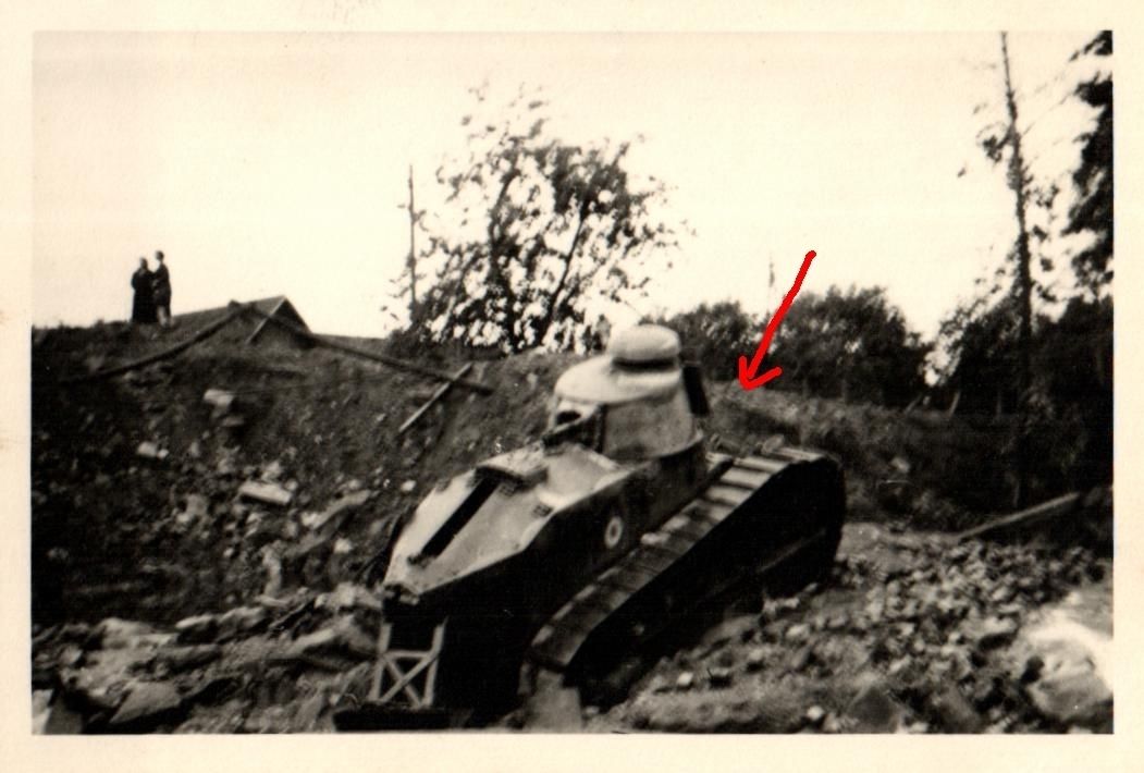 Französischer Panzer Renault, ca. 1940
