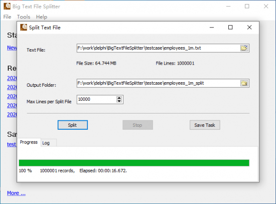 Withdata BigTextFileSplitter 3.1.1