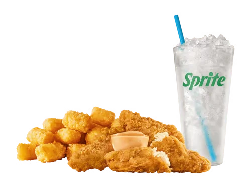 3 Piece Crispy Tenders Combo