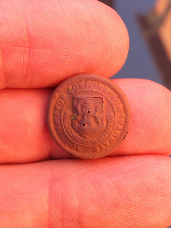 Northampton Corporation Tramway button 03062013
