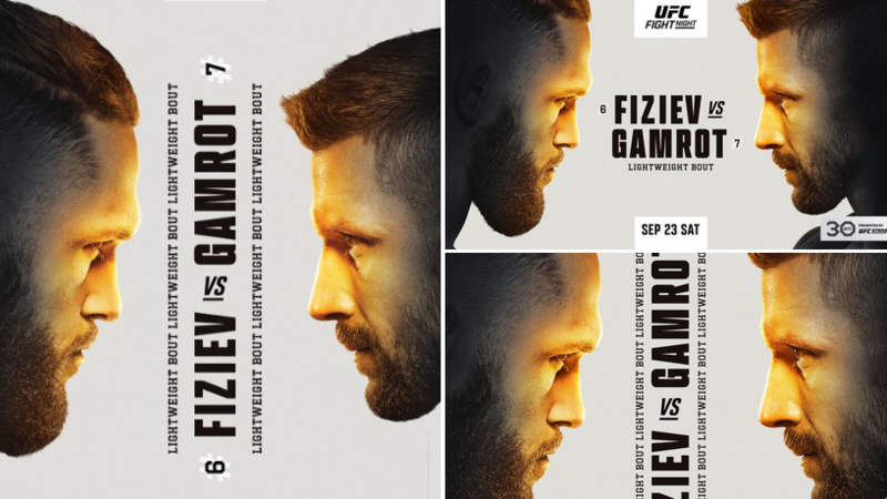 Пуснаха плаката за UFC Vegas 79: Fiziev vs. Gamrot