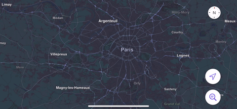 A demo showcasing POIs, traffic and speed cameras in Paris. Recorded in the Magic Earth app.
