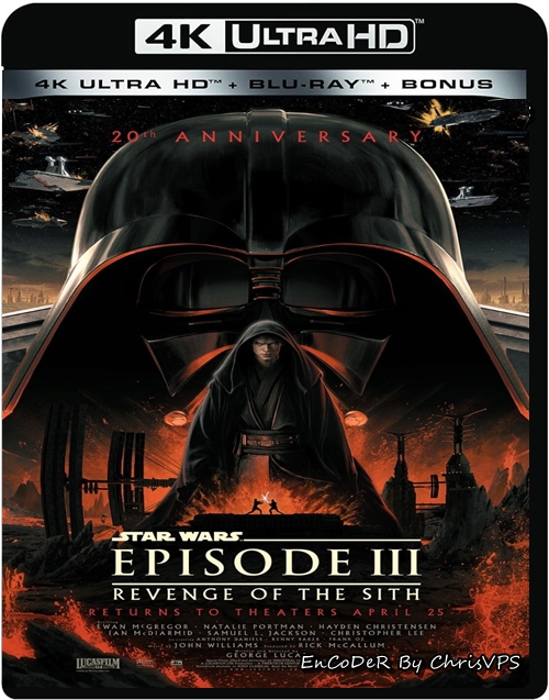 Star Wars: Episode 3 - Zemsta Sithów / Star Wars: Episode III - Revenge of the Sith (2005) MULTI.HDR.DoVi.Hybrid.2160p.BDRemux.TrueHD.7.1.Atmos.AC3-Ch