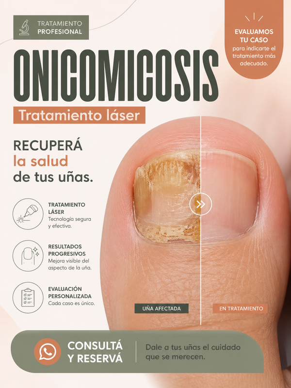 Tratamiento láser para onicomicosis en BELDAD Studio