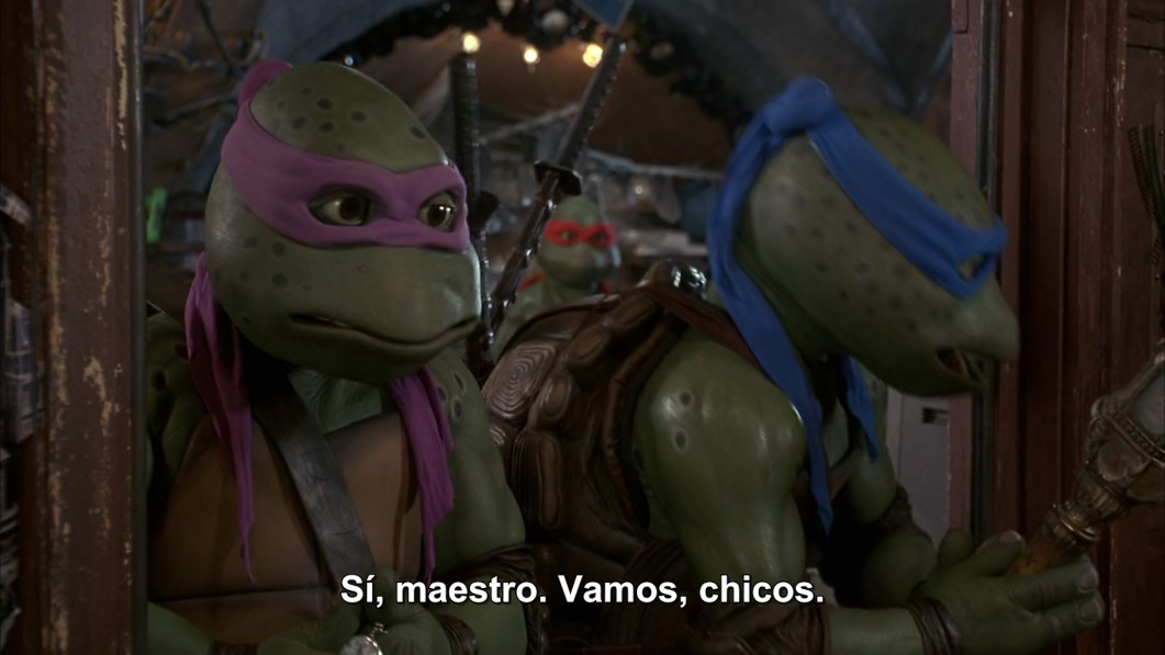 Acción Las Tortugas Ninja III Turtles in Time (1993