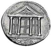 Glosario de monedas romanas. TEMPLO DE JUPITER OPTIMUS MAXIMUS O JUPITER CAPITOLINO. 4