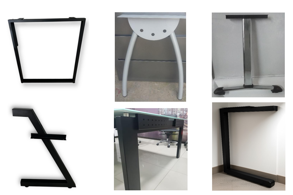 Industrial workshop assembly line, metal shelving components, professional manufacturing environment, high quality photography.