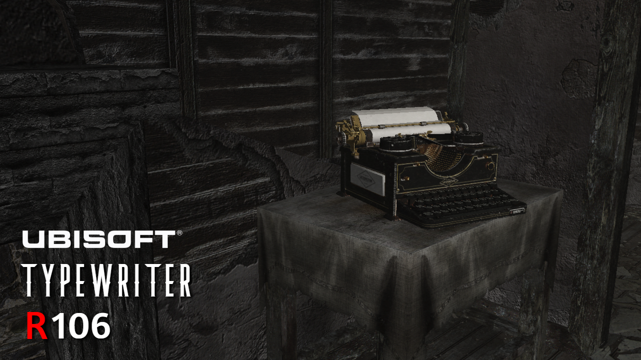 Typewriter RE2 Remake Chapter 1-1 Capture-5