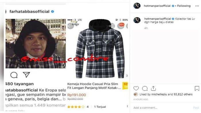 Hotman Paris soroti harga baju Farhat Abbas