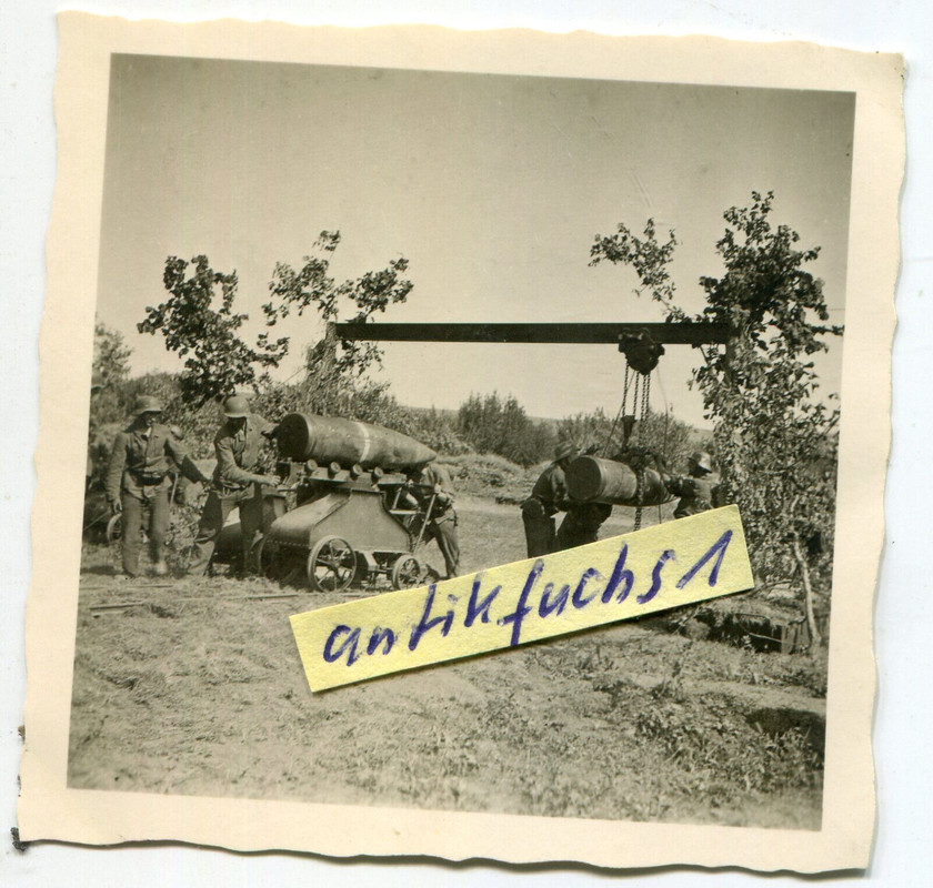 überschwerer Deutscher Geschütz-Mörser THOR auf der Krim 1942...