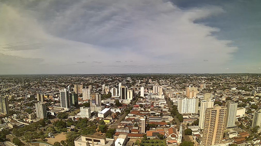 Campo Grande nesta manhã de segunda-feira