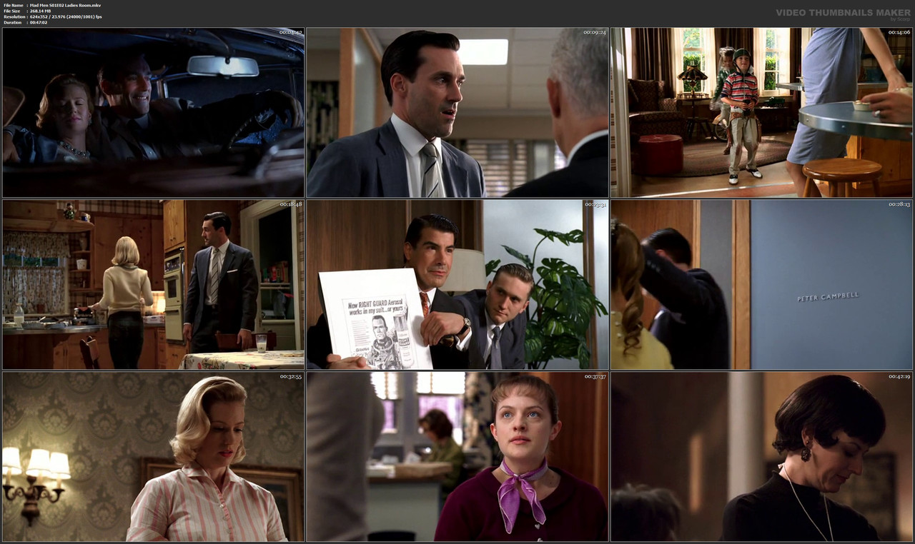 Mad Men S01E02 Ladies Room.mkv