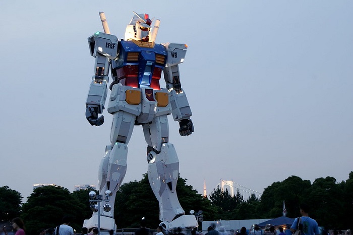  Robot  Gundam  Raksasa di  Jepang  Selesai Dibangun Bisa 