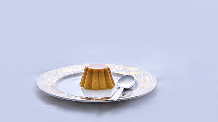 Ilustrasi puding kurma.