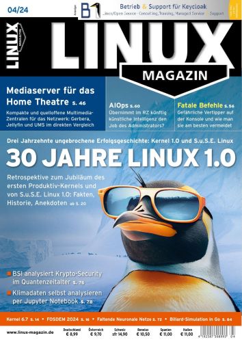 Linux Magazin März No 04 2024