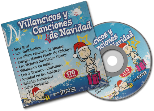 Musica Navide a Per Disco 170 Temas Mp3 Musicales Christmas Mer - Villancicos y Canciones de Navidad (170 Temas)