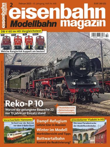 Cover: Eisenbahn Magazin No 02 Februar 2023