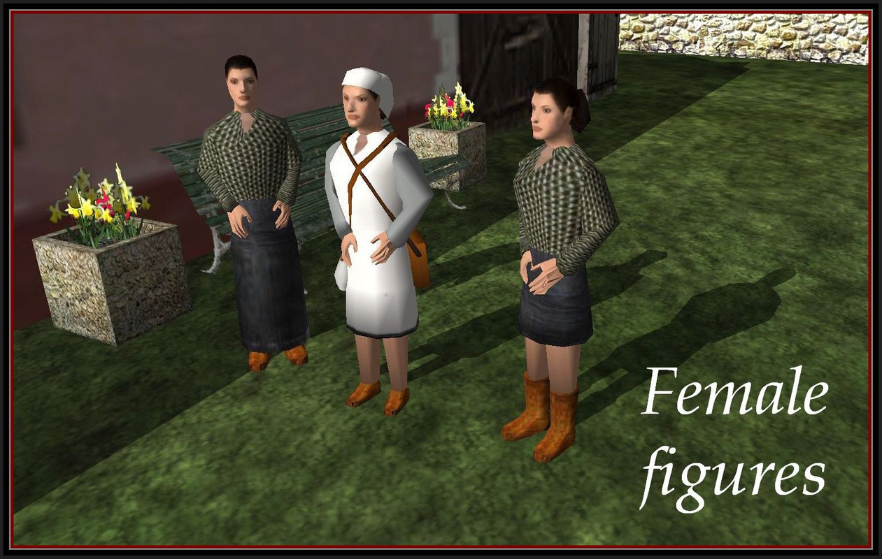 Female figures