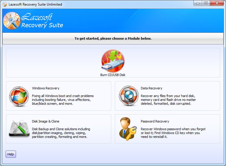 Lazesoft Recovery Suite 4.7.1 Professional / Server Edition