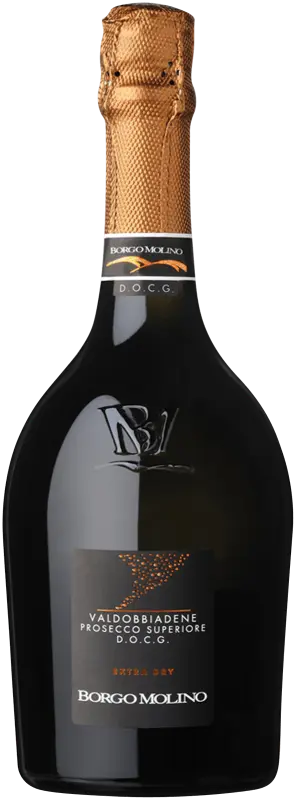Prosecco Superiore Extra Dry Valdobbiadene D.O.C.G Borgo Molino