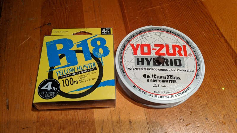 YOZURI Hybrid Fluorocarbon Fishing Line