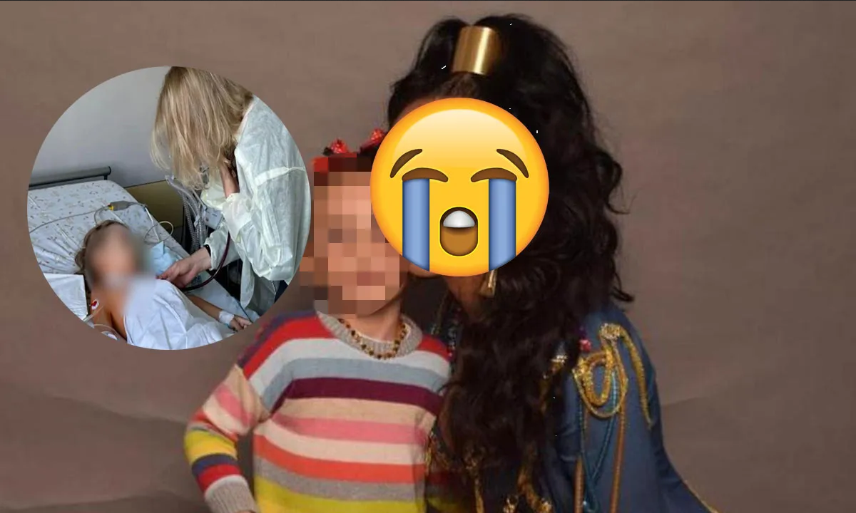 Entre lágrimas, actriz revela que su pequeña hija será operada a corazón abierto